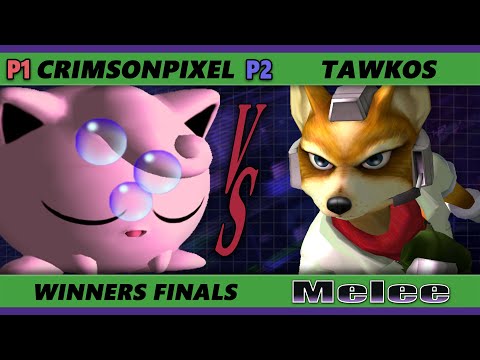 S@X 452 Winners Finals - CrimsonPixel (Jigglypuff) Vs. Tawkos (Fox) Smash Melee - SSBM