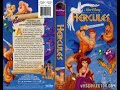 Opening To Hercules 1998 VHS
