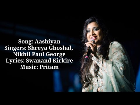 Itti Si Hasi Itti Si Khushi - Aashiyan (Lyrics) | Shreya Ghoshal | Diamond Music