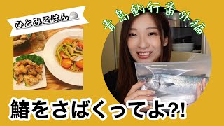 【鰆】サワラをさばく！ひとみごはん🍚 青島釣行番外編だよ