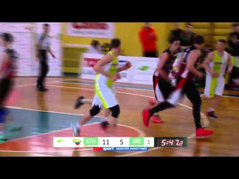 RKL rungtynės: Kauno „KTU“ – Biržų „Biržai [2016-04-07]