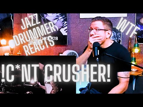 -JAZZ DRUMMER REACTS TO METAL- !!C*NT CRUSHER!! Aaron Kitcher