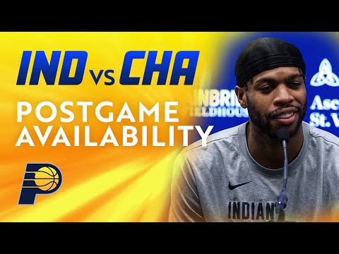 Indiana Pacers Postgame Media Availability (vs. Charlotte Hornets) | December 20, 2023