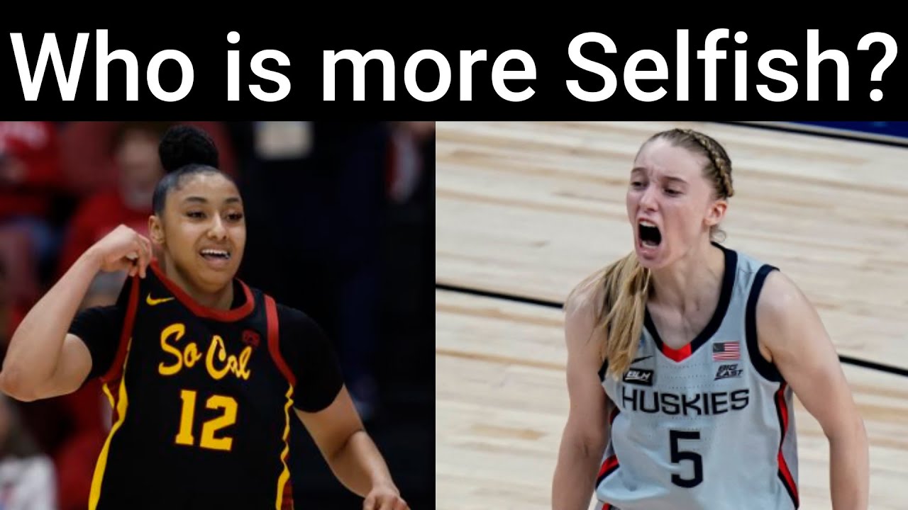 Who plays more Selfish Paige Bueckers or JuJu Watkins?