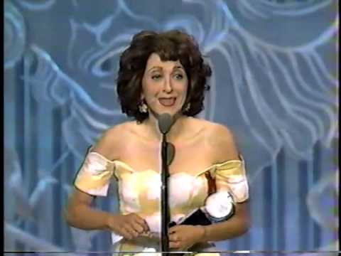 Andrea Martin wins 1993 Tony Award for Best Featured Actress in a Musical