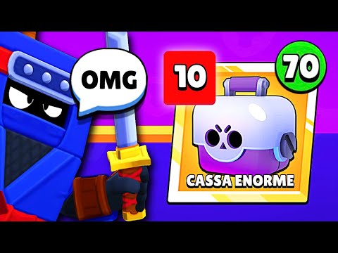 IMPOSSIBILE... 10 SKIP nel SUPER BOX OPENING! - Brawl Stars