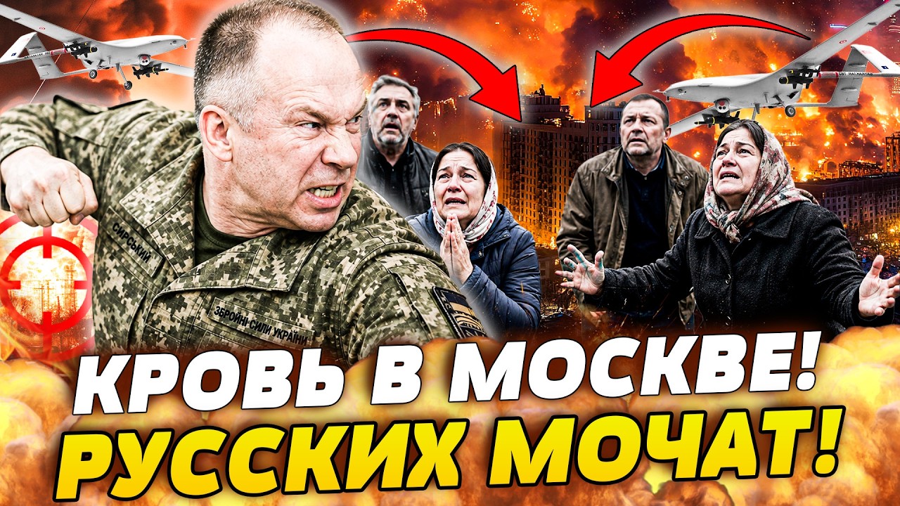 🚨В ЭТИ СЕКУНДЫ В МОСКВУ ВОРВАЛИСЬ! САМАЯ СМЕРТОНОСНАЯ АТАКА: РУССКИЕ, ЭТО ЗА