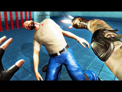 Using Full Body Physics was Too Painful for them... (Hard Bullet VR)