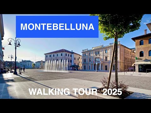 Italy, Montebelluna Walking Tour |Centro Storico| 19 November 2025, 4K