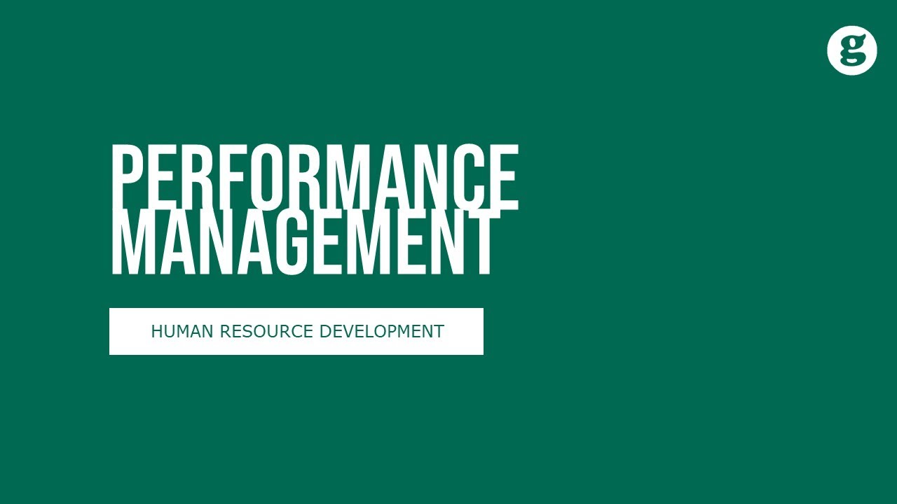 Coaching and Performance Management