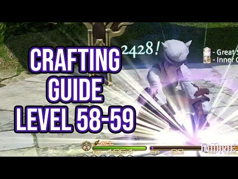 FFXIV 3.0 0696 Crafting Guide Level 58 to 59