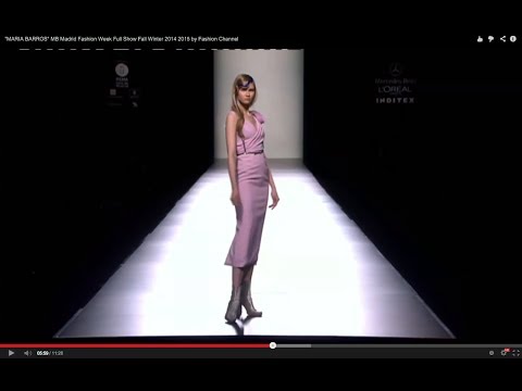 "MARIA BARROS" MB Madrid Fashion Week Full Show Fall Winter 2014 2015 by Fashion Channel