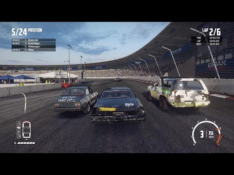 Wreckfest | Career | Pro Internationals | Banging and Slamming | Gatecrasher