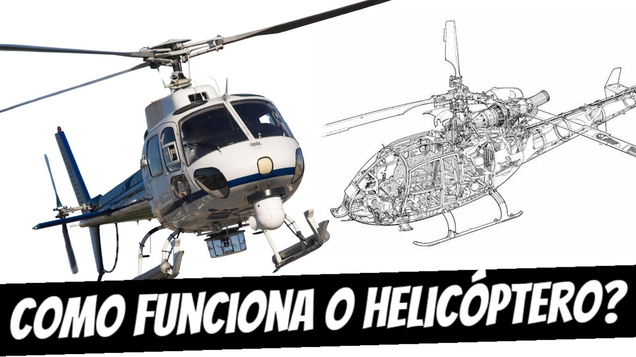 COMO FUNCIONA O HELICÓPTERO?