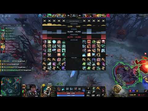 10 Deaths 10 Buybacks. First ever happened in the history of Dota