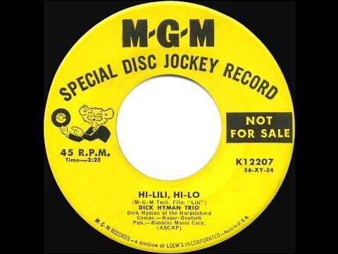 1956 Dick Hyman Trio - Hi-Lili Hi-Lo
