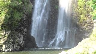 preview picture of video '龍門の滝　鹿児島県加治木町　Waterfall Kagoshima Prefecture Kajiki town of Ryumon'