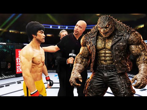 Bruce Lee vs. Lizard Destroyer (EA Sports UFC 4)