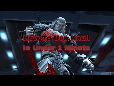 How To Use Knull In MCOC | Insane Armour Break Damage | 