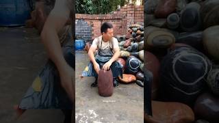 Download lagu How are the Chinese making flower pots from stones 😱 #shorts mp3