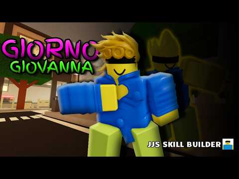 GIORNO GIOVANNA MOVESET | JJS SKILL BUILDER