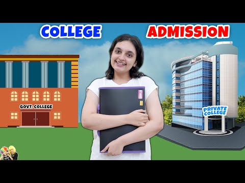 COLLEGE ADMISSION | Family Life Vlog | Aayu and Pihu Show
