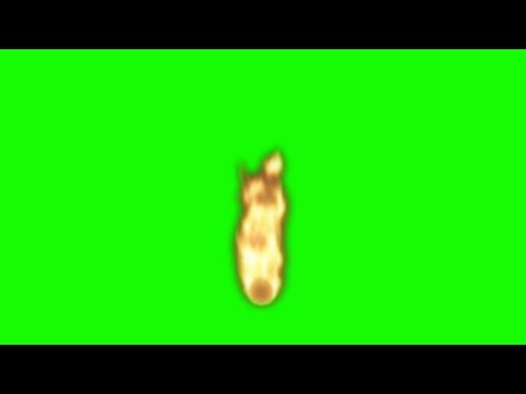 Fire Flame green screen effect chroma key video