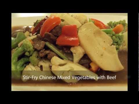 Stir Fry Chinese Mixed Vegetables with Beef by KUCHING...