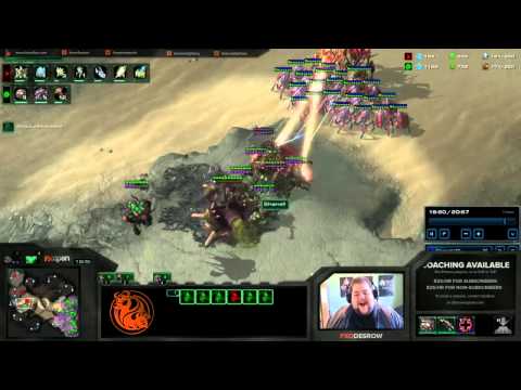 desRow Coaching - Nydus Worm Fail - Heart of the Swarm HOTS