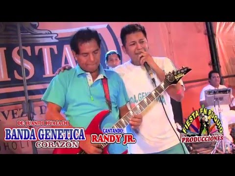 BANDA GENETICA EN CONCIERTO JUANITO HUACACHI CANTA RANDY JR.