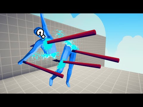 PINNING RANDOM UNIT TO THE WALL | TABS - Totally Accurate Battle Simulator