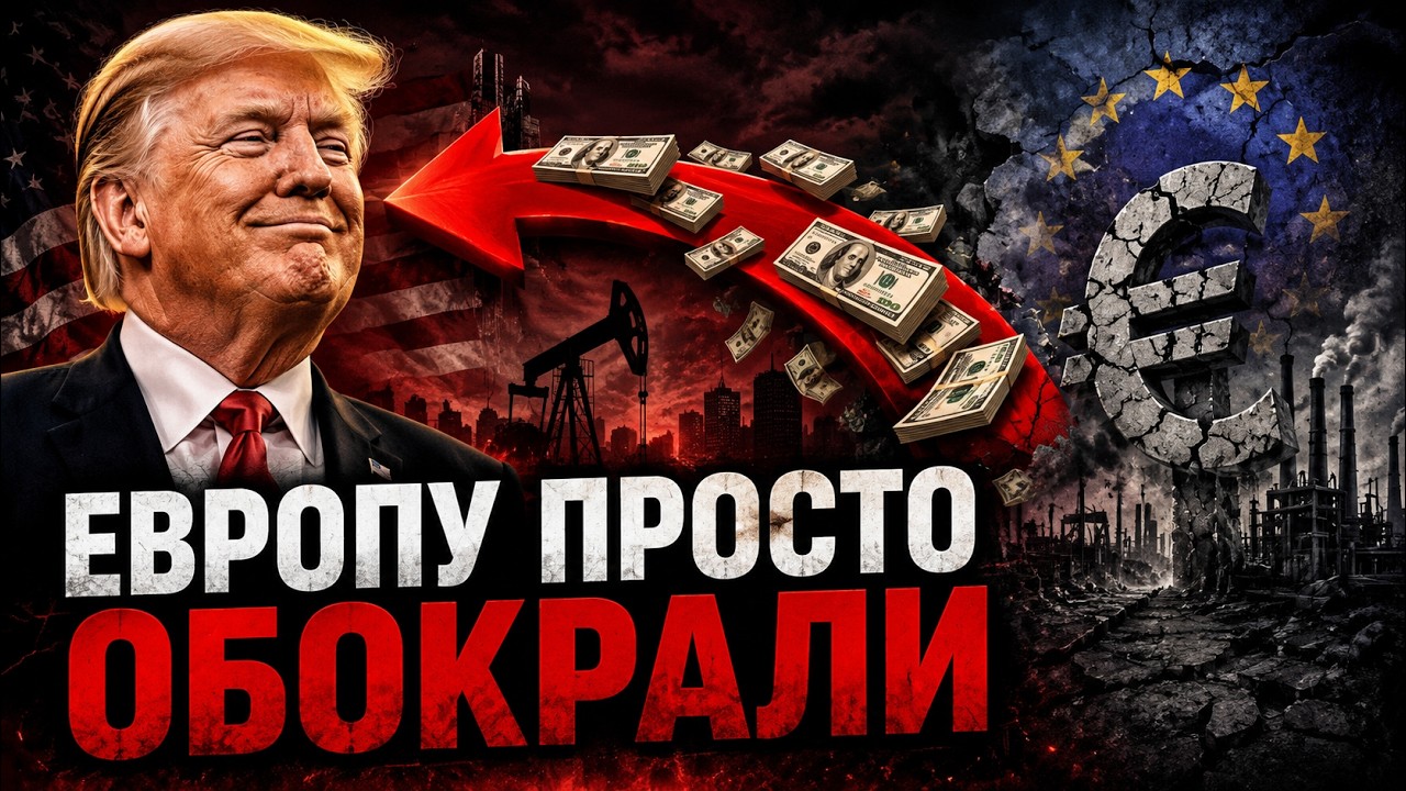 КАК США УНИЧТОЖИЛИ ЭКОНОМИКУ ЕВРОПЫ ЗА 4 МЕСЯЦА! ВОЙНА ТОЛЬКО НАЧАЛАСЬ!
