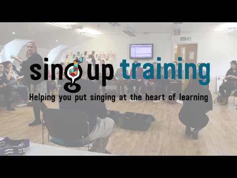 Sing Up training. Helping you put singing at the heart of learning.