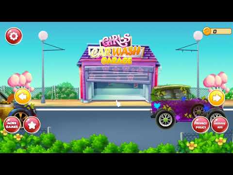 Car Wash game for girls video
