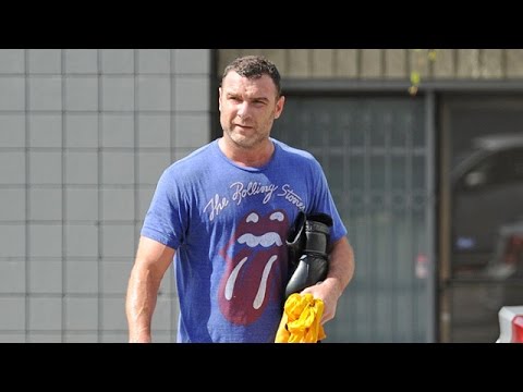 X17 EXCLUSIVE - 'Ray Donovan' Star Liev Schreiber Goes Boxing After Emmys Loss