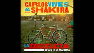 Carlos Vives Ft. Shakira &amp; Maluma -  La Bicicleta (Remix)