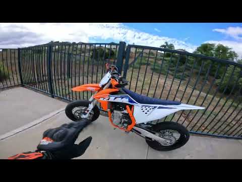 I Bought A Supermoto! (2022 KTM 450 SMR FIRST LOOK+MODS)