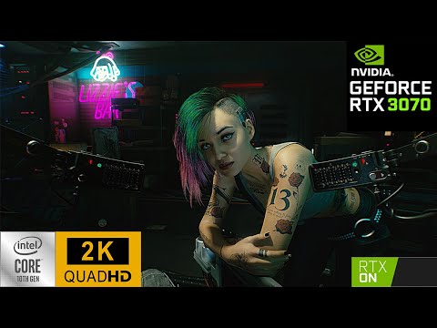Cyberpunk 2077. Full Gameplay Walkthrough. Part 1. Ultra Settings RTX ON, DLSS ON