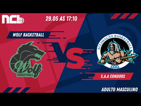 WOLF BASKETBALL X C.A.A CONDORS - NCB ADULTO MASCULINO 2022.1