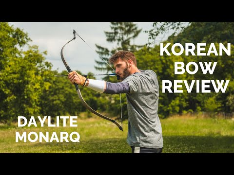 This KOREAN BOW is so different 🏹 REVIEW Daylite archery Monarq