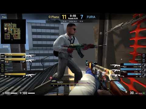 Pov leo_drk (24/10) CS GO DEMO - VERTIGO - 16 O PLANO VS 8 FURIA (cs_summit 8 - 21/05/2021)