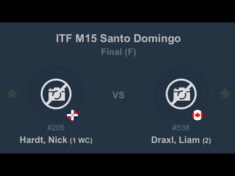 Nick Hardt vs Liam Draxl | ITF Santo Domingo 2022 CHAMPIONSHIP POINT