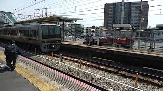 207系F1編成　廃車回送