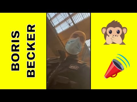 Mr Boris Becker - I Pretend to speak English 😂 Je dérange 😂