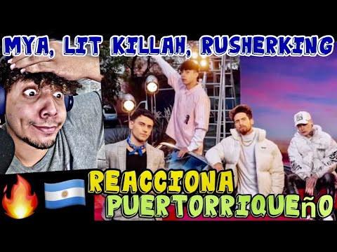 (REACCION)MYA, LIT KILLAH, RUSHERKING - (COMO X NADIE).🔥💪🏽
