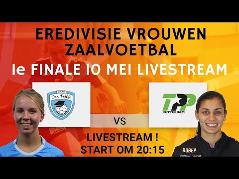 Playoff finale vrouwen zaalvoetbal: Drs. Vijfje - TPP Rotterdam