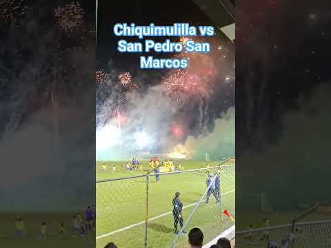 semifinal de vuelta primero división Chiquimulilla vs San Pedro San Marcos