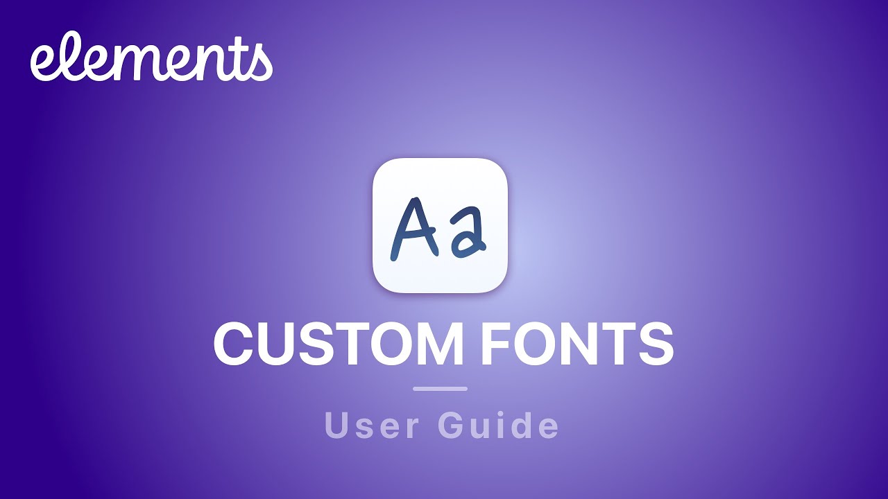 How to use Custom Fonts on your website
