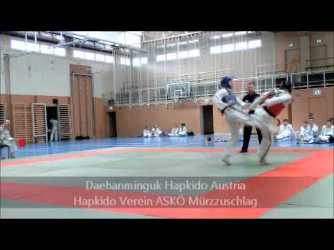 Daehanminguk Hapkido Austria Freikampfturnier Mürzzuschlag 02.06.2012