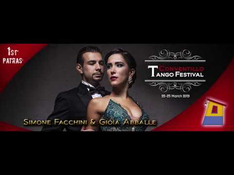 Simone Facchini & Gioia Abballe, Patras - 1st Conventillo Tango Festival - "Recuerdo" 3/4